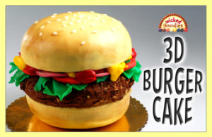 Hamburger Cake Tutorial