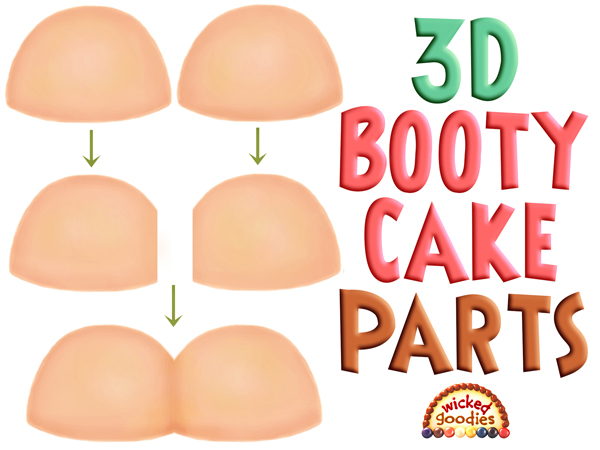 Booty Cake Tutorial