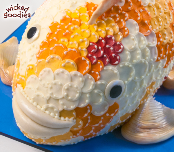 Koi Fish Cake Tutorial