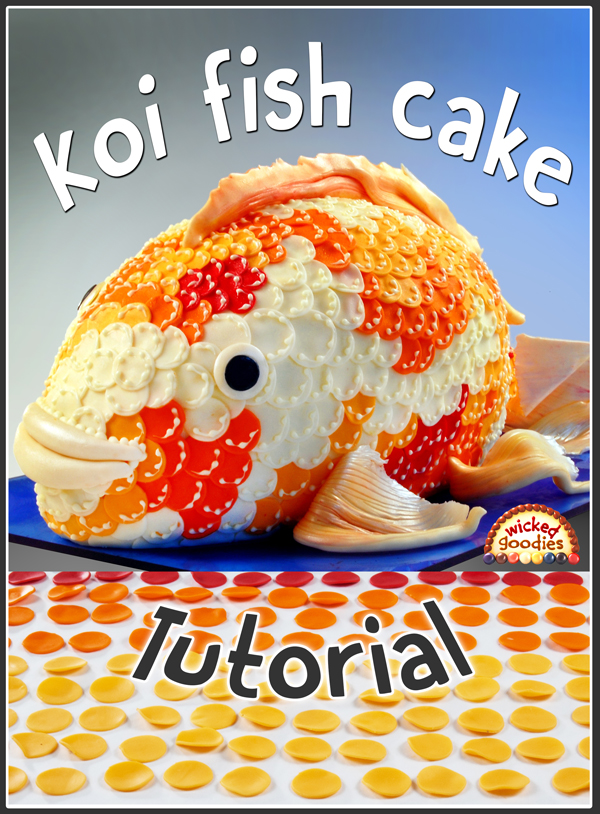 Koi Fish Cake Tutorial