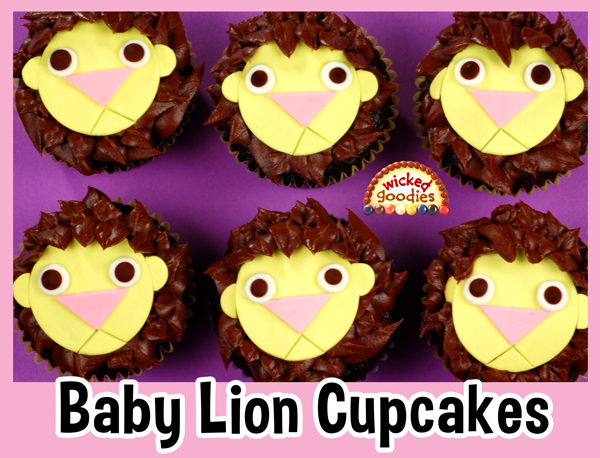 Baby Lion Cupcakes