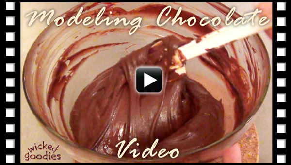 How to Make Modelling Chocolate Video Wicked Goodies