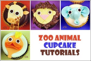 How to Make Zoo Animal Cupcakes by Wicked Goodies