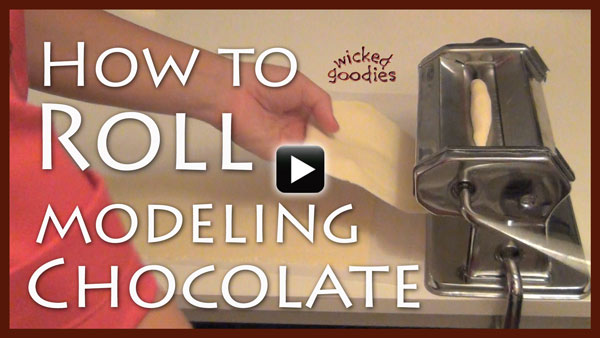 How to Roll Modeling Chocolate by Wicked Goodies