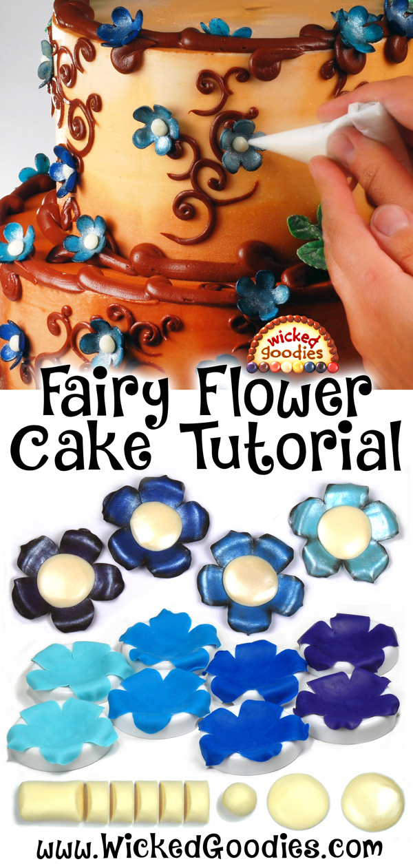 Fairy Flowers Cake