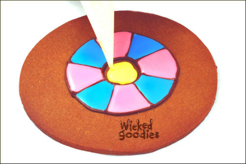 How to Make Stained Glass Windows with Royal Icing for Gingerbread Houses Wicked Goodies