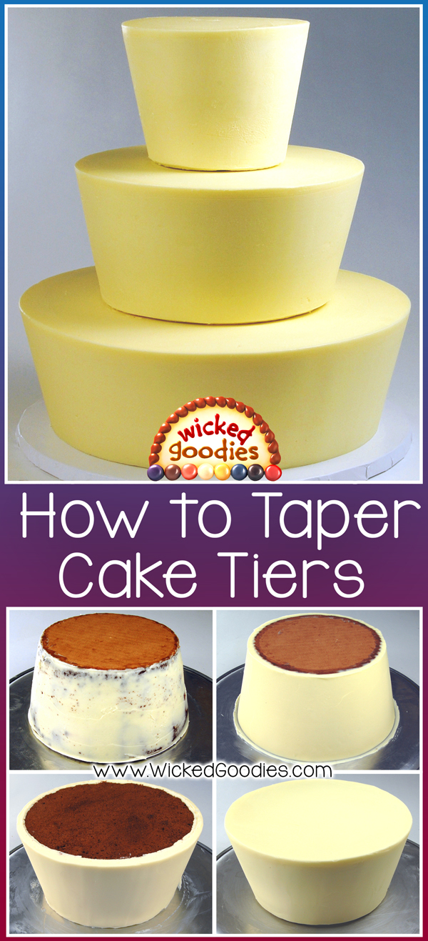 How to Taper Cake Tiers