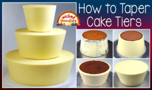 How to Taper Cake Tiers