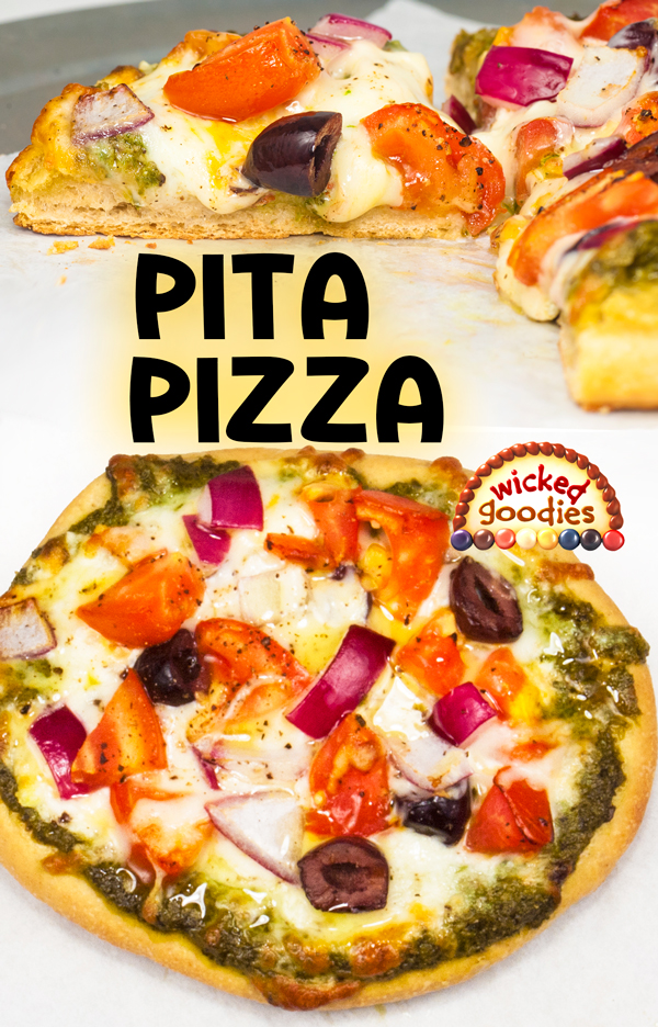 Pita Pizza Recipe and Baking Instructions