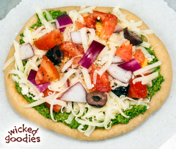 Pita Pizza Recipe and Baking Instructions