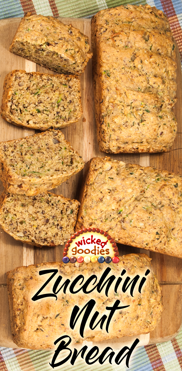 Zucchini Nut Bread Recipe