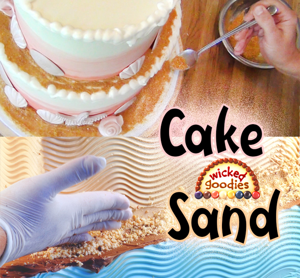 How to Make Edible Sand with Leftover Cake