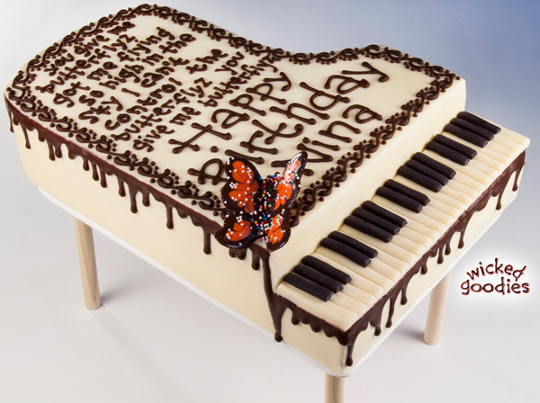 Piano Cake Tutorial