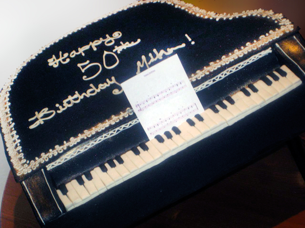 Piano Cake Tutorial