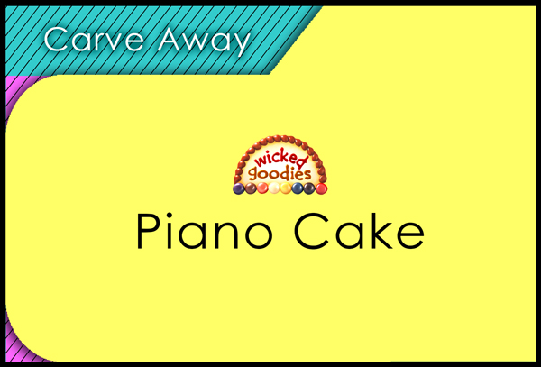 Piano Cake Tutorial