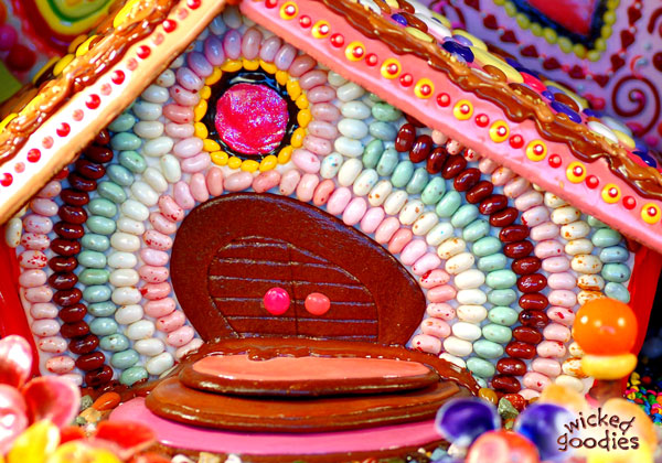 Alice in Wonderland Gingerbread House