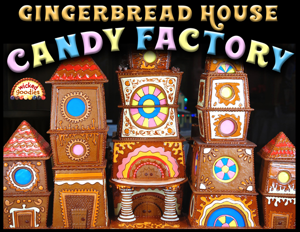 Wonka Gingerbread House