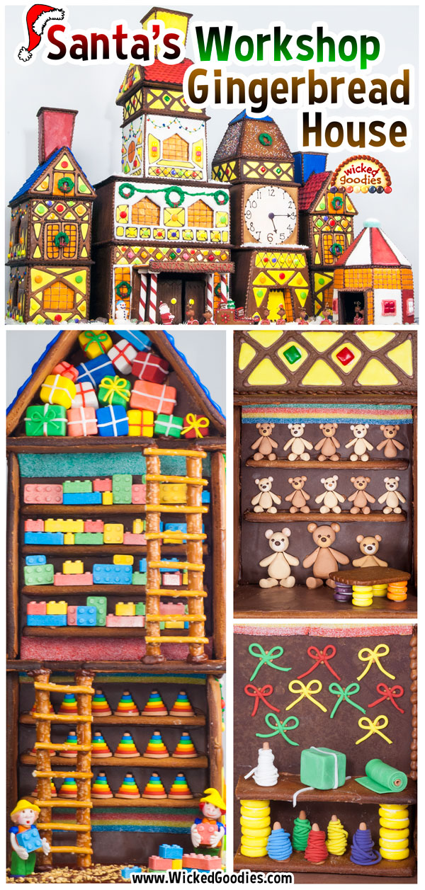 Santa's Workshop Gingerbread House