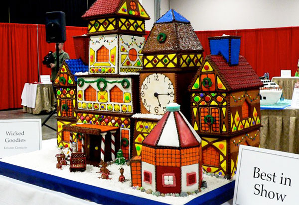 Santa's Workshop Gingerbread House