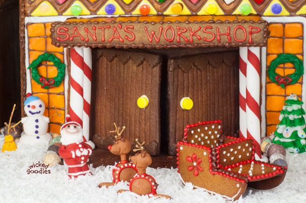 Santa's Workshop Gingerbread House