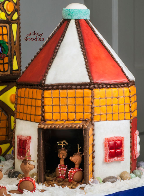 Santa's Workshop Gingerbread House