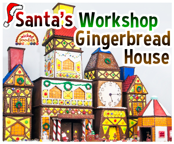 Santa's Workshop Gingerbread House