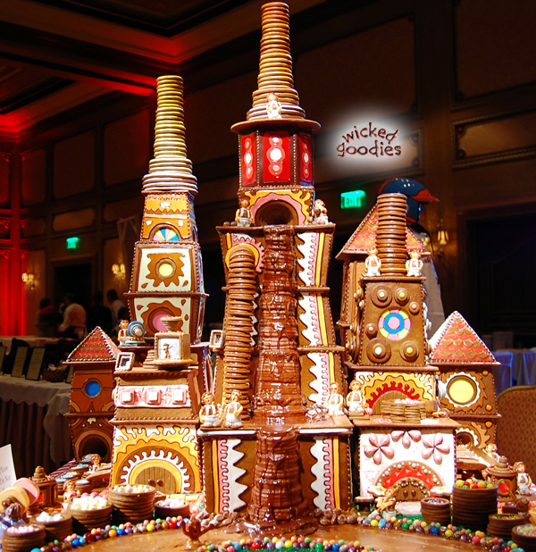 Wonka Gingerbread House