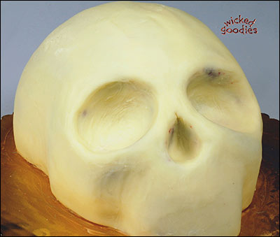 How to Make a Skull Cake by Wicked Goodies