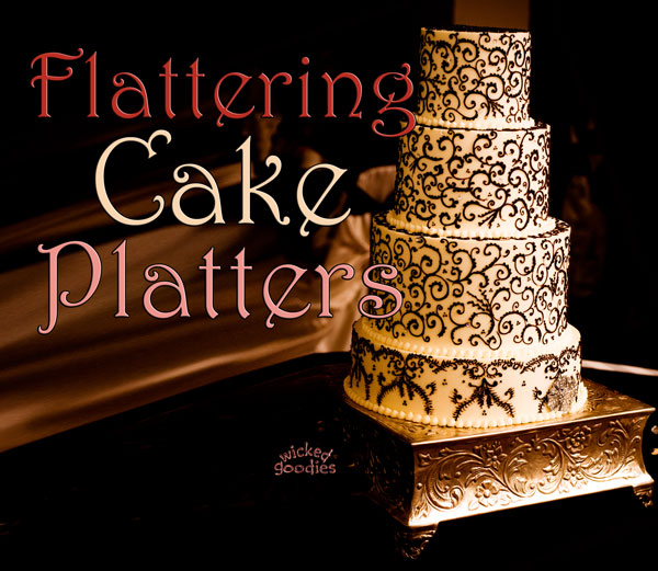 Cake Platters Stands Boards and Drums