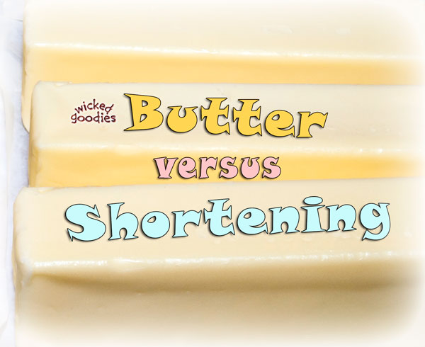 Butter Versus Shortening for Cake Frosting Recipes