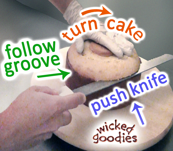 How to Slice Cake Layers