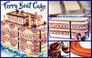 3D Boat Cake Tutorial