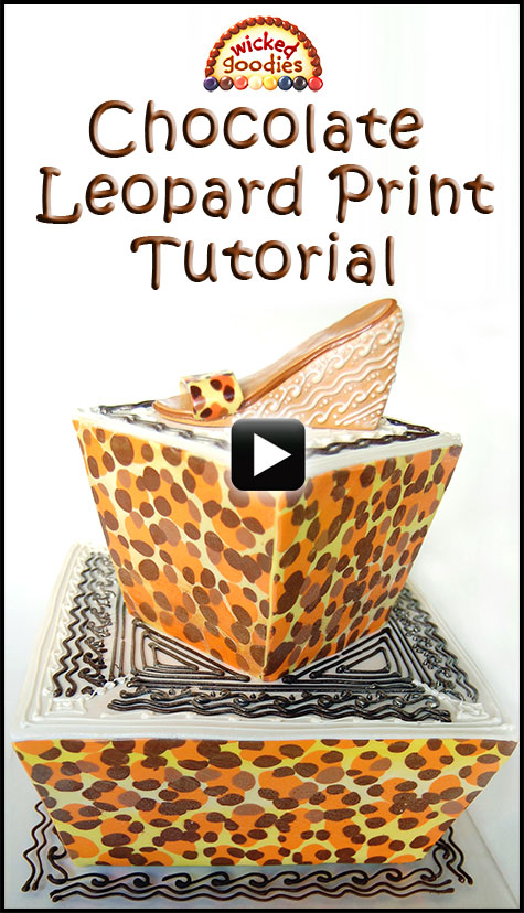 Chocolate Leopard Print Tutorial Wicked Goodies