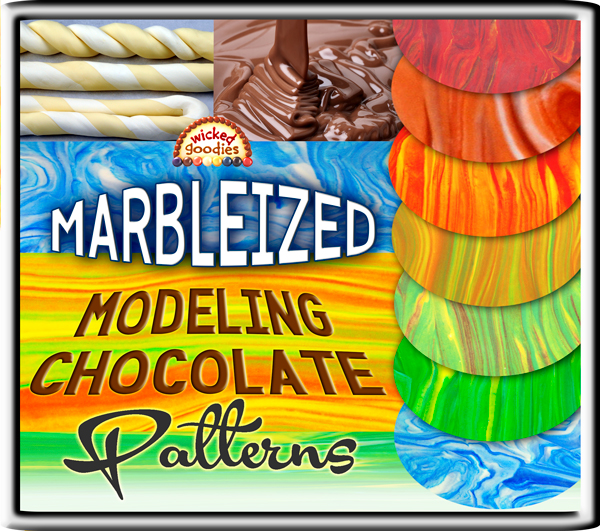 Marbled Modeling Chocolate Tutorial