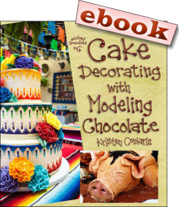 Cake Decorating with Modeling Chocolate ebook by Wicked Goodies