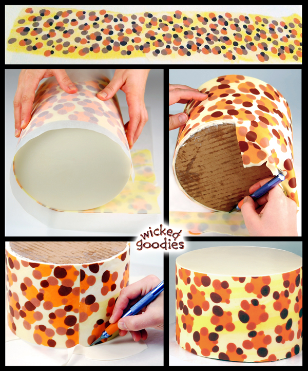 Leopard Print Modeling Chocolate Tutorial