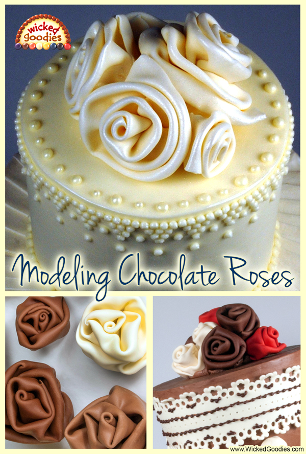 Modeling Chocolate Roses