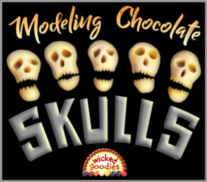 Modeling Chocolate Skull Decorations