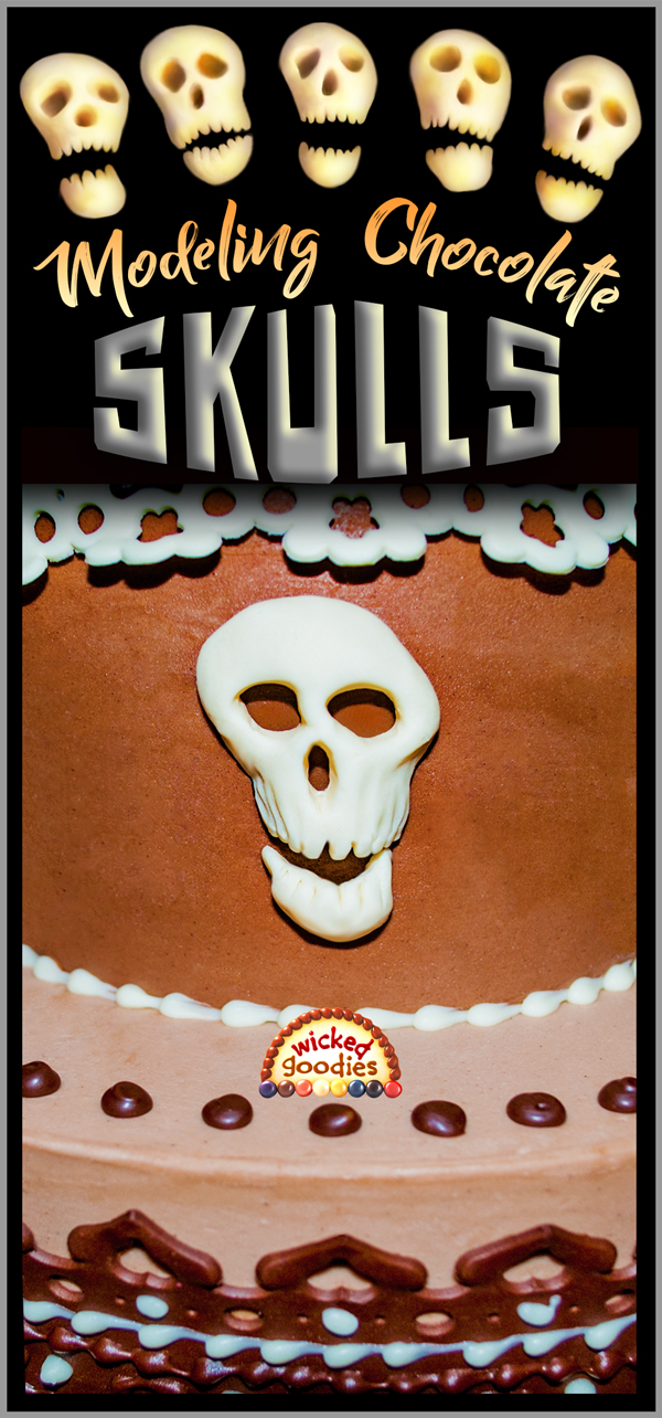 Modeling Chocolate Skull Decorations