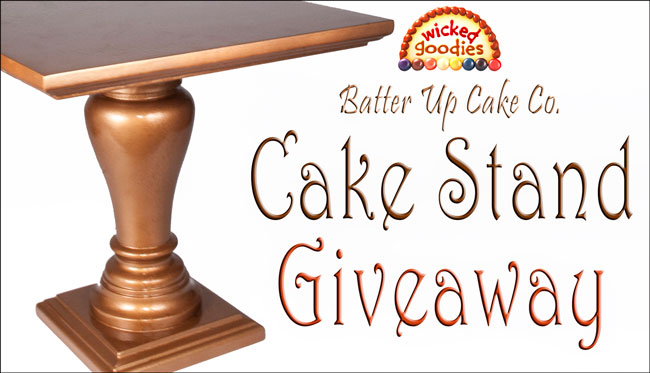 Cake Stand Giveaway