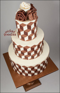 Chocolate Illusion Cake by Wicked Goodies