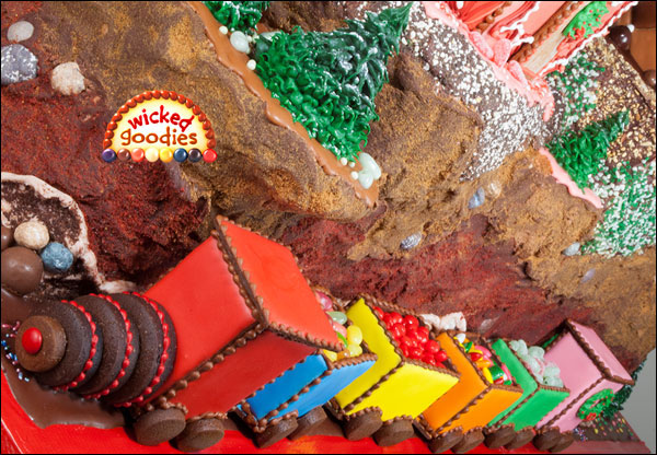 Gingerbread House Choo Choo Train Wicked Goodies