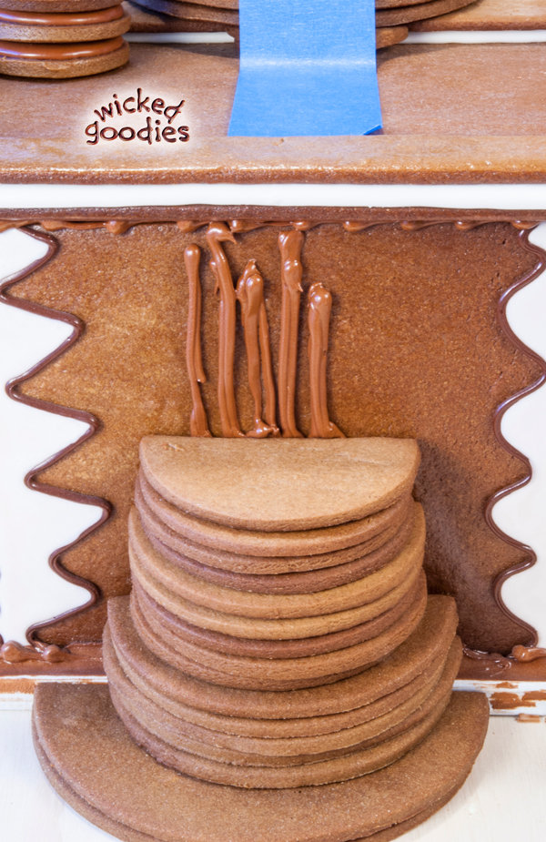 Gingerbread House Waterfall Tutorial