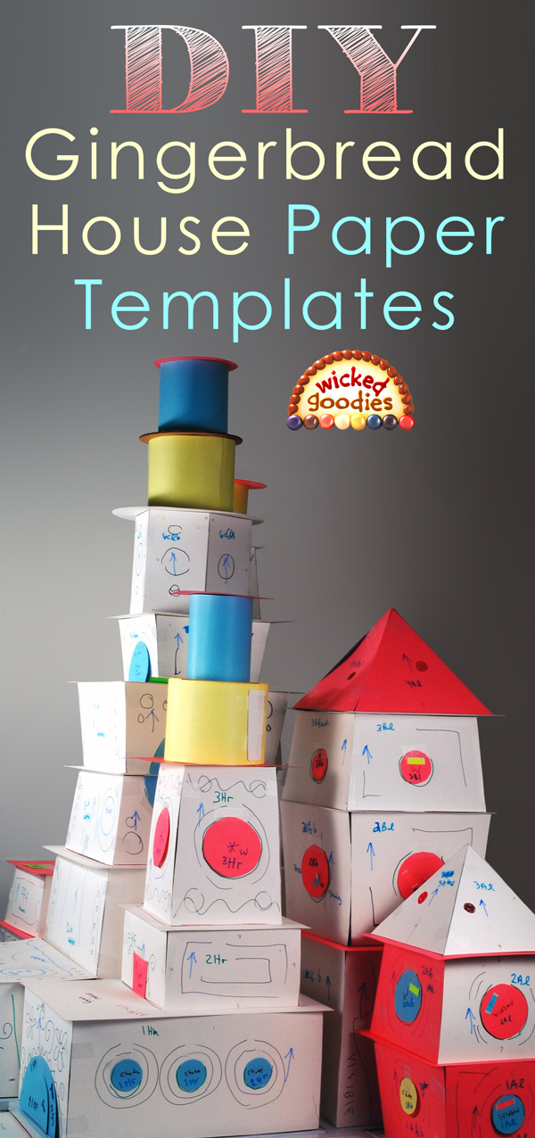 DIY Gingerbread House Templates