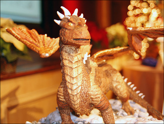 Draco Dragon in Gingerbread