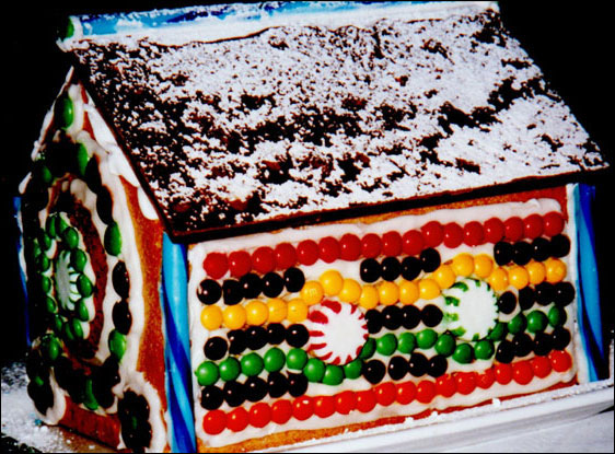 First Gingerbread House