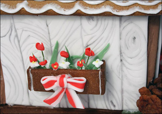 Gingerbread Cookie Birdhouse by Love Blossoms Cakery