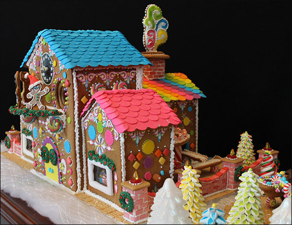 Candy Factory Gingerbread House