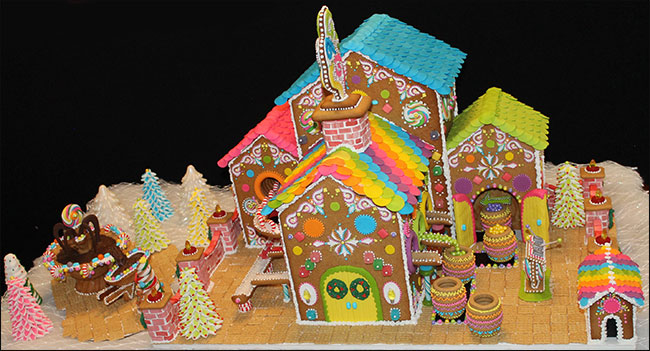 Candy Factory Gingerbread House