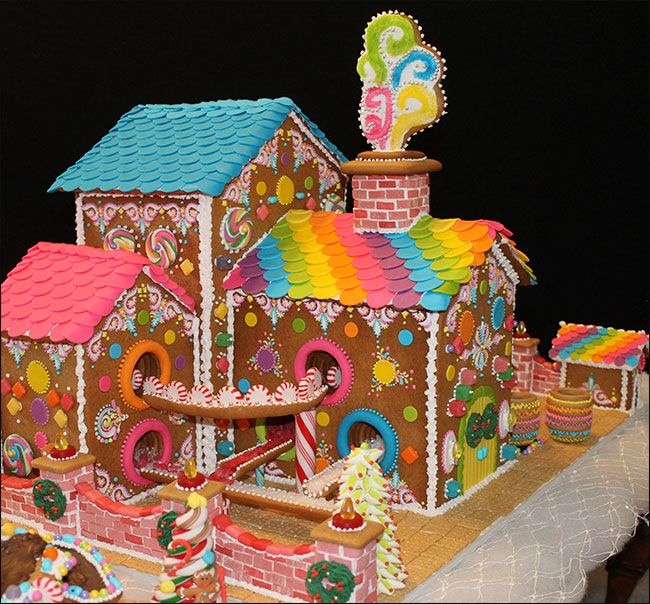 Candy Factory Gingerbread House